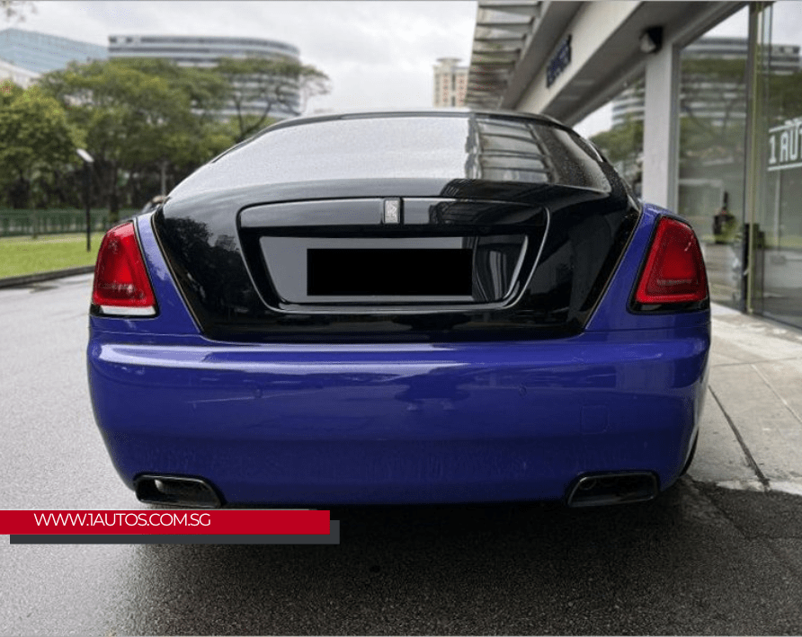 Rolls-Royce Wraith 6.6A Black badge